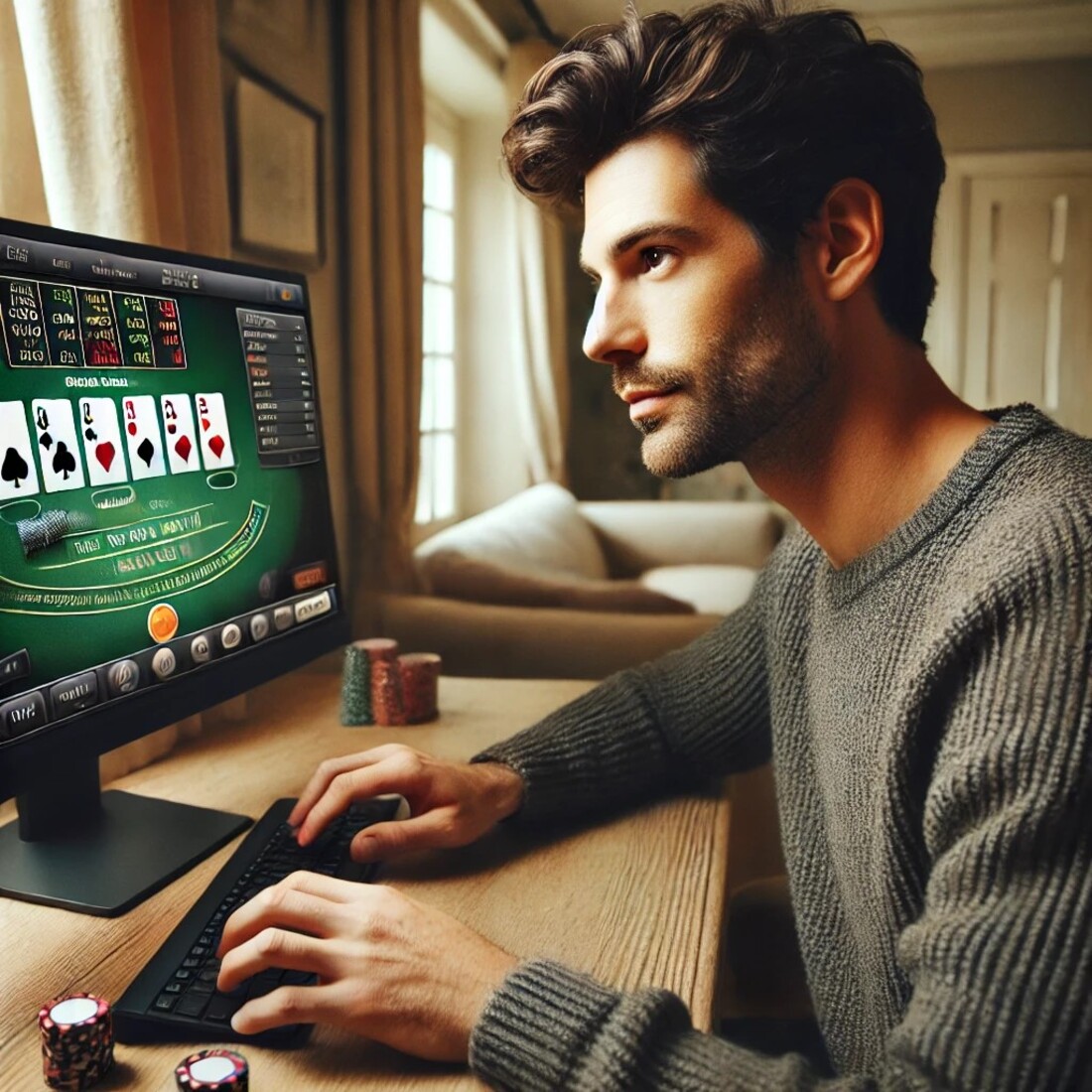 Playing online casino